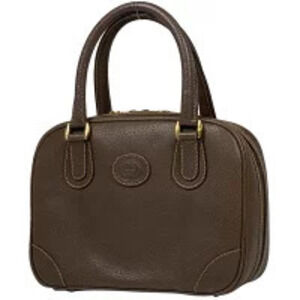 Gucci handbag leather brown